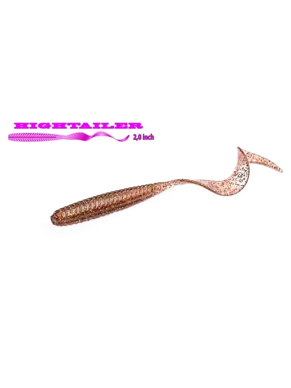 Твистер Pontoon21 Homunculures Hightailer, 2.5'', длина 63,5мм, вес 2,4гр,цвет 117