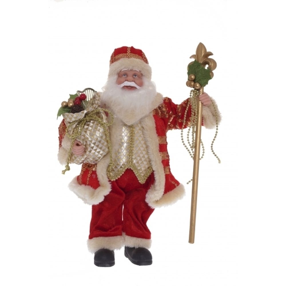 GAEM Дед Мороз, L19 W12 H32/30 см
