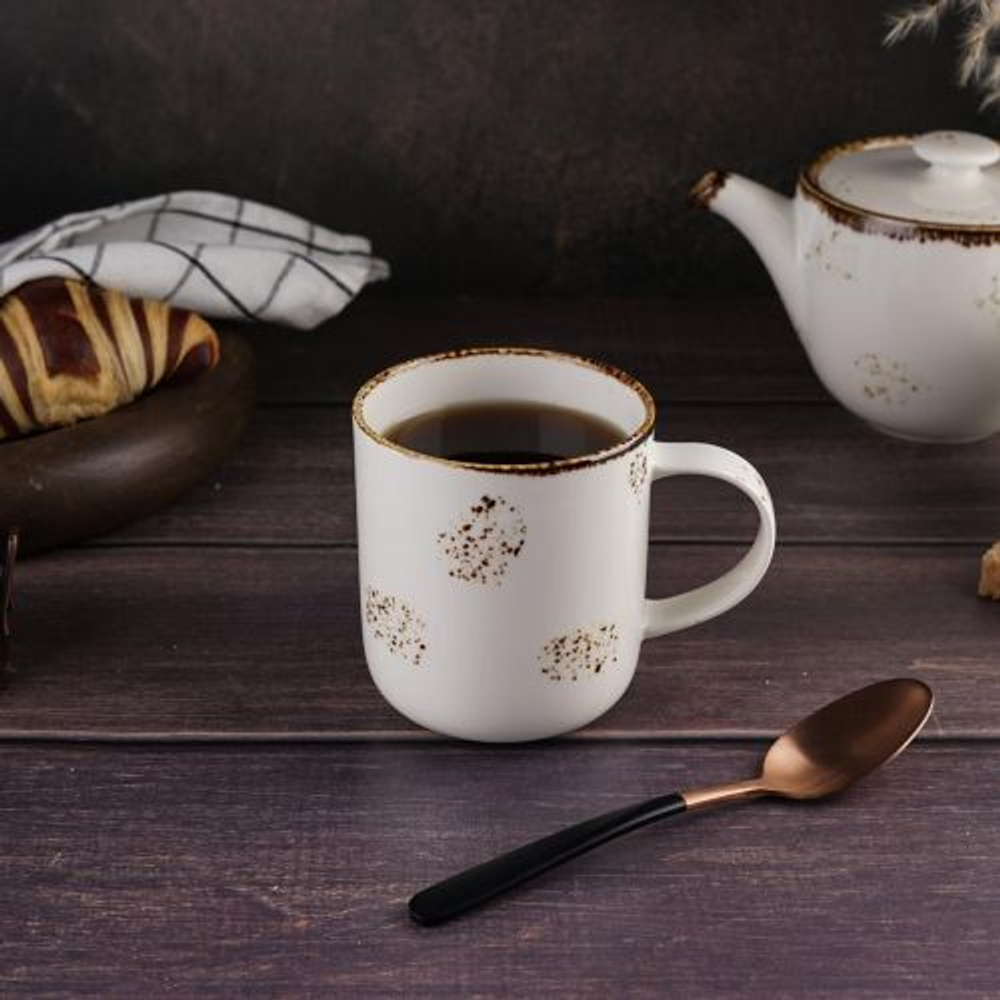 Кружка 350 мл, фарфор "NOBLE" серия "Grace"