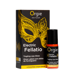 Блеск для губ Orgie Electric Fellatio с вибрирующим эффектом, 10 мл