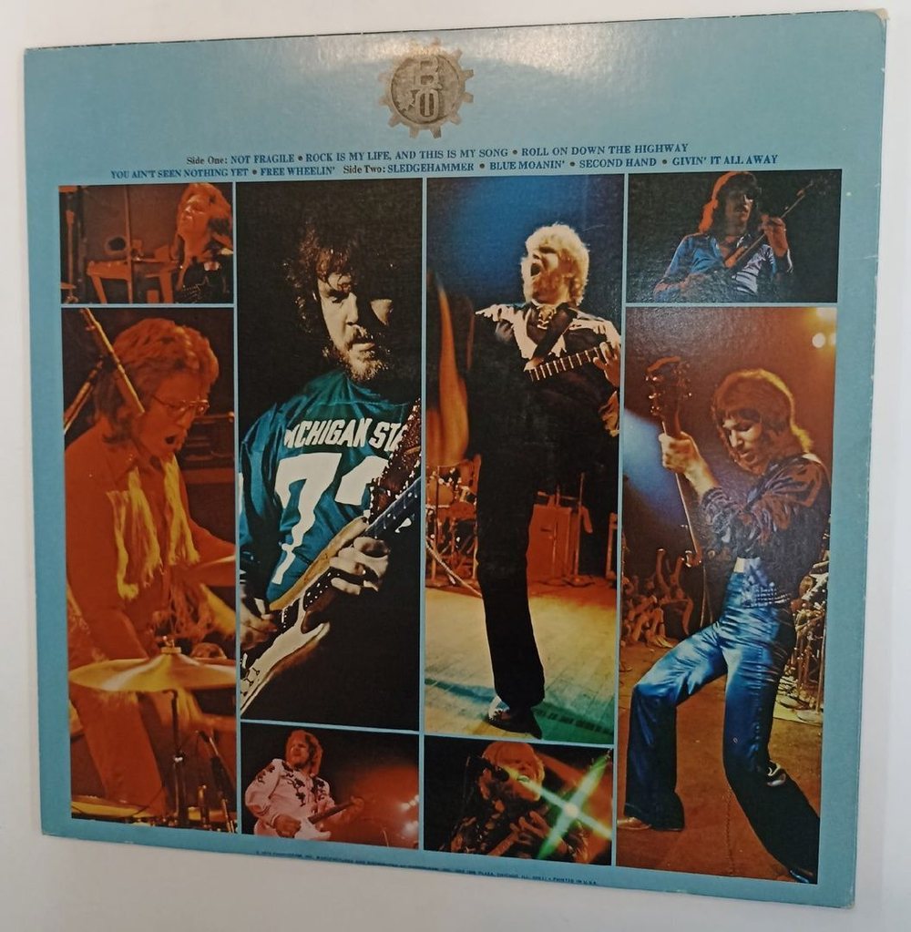 Винтажная виниловая пластинка Bachman-Turner Overdrive Not Fragile (US 1974)