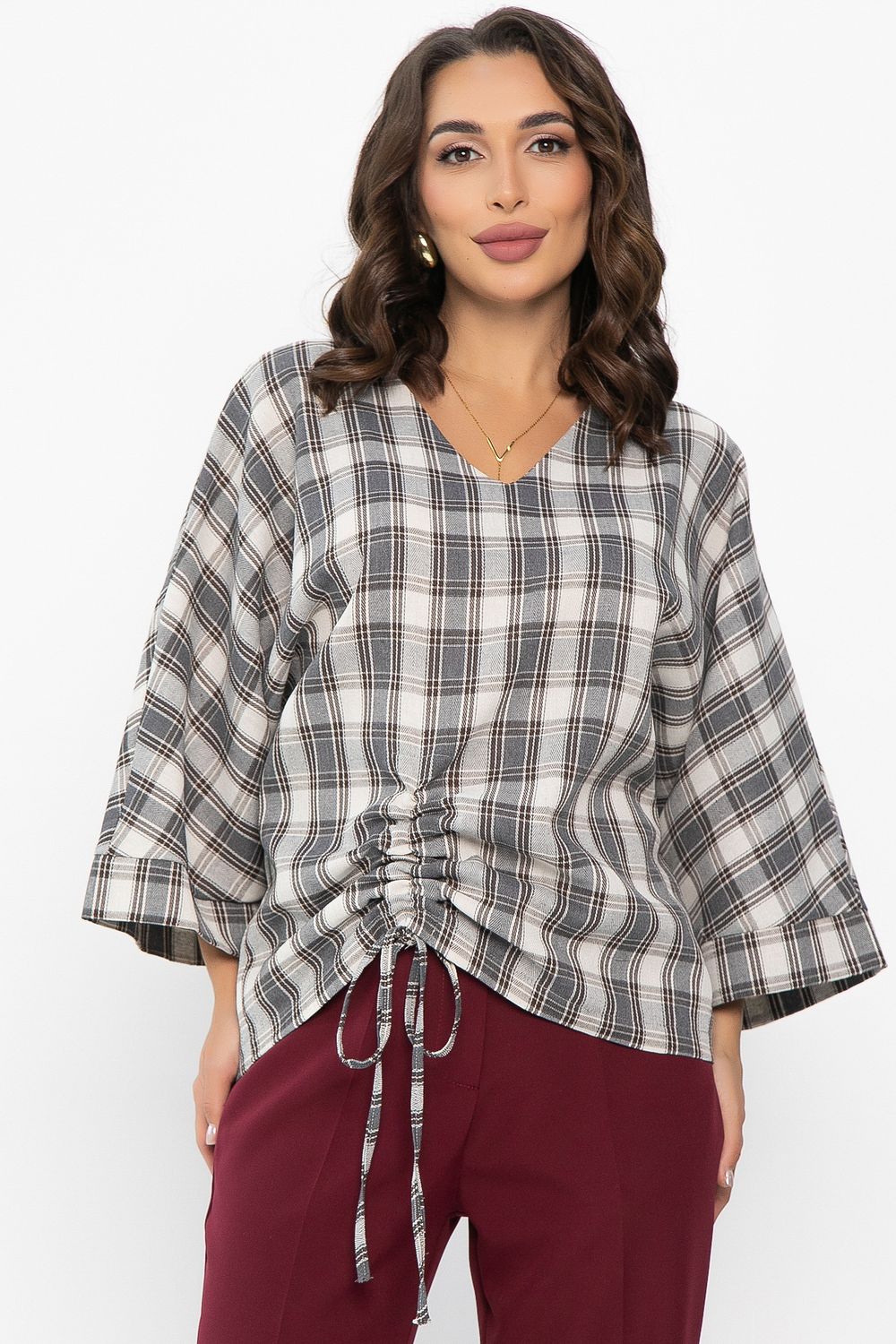 Блуза Ватсон (серая) Б14151-12М LT Collection