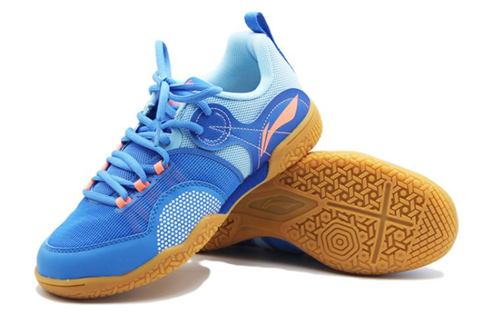 Li Ning Smoothly Glide Abrasion Resistant Low top Training Shoes Men"s Blue