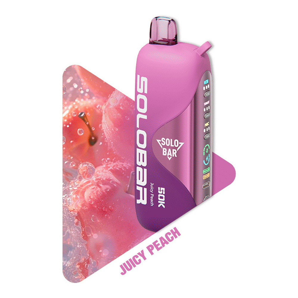 SOLOBAR Vanguard 50K - Juicy Peach (5% nic)
