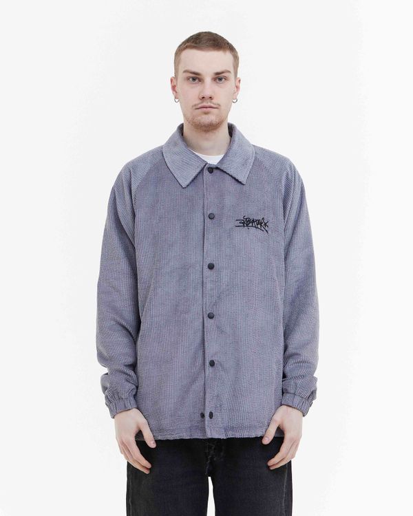 Куртка SS24 Coach Jacket Velvet Light Grey - фото 5