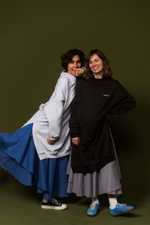 Туника из плотного футера "Горький шоколад"