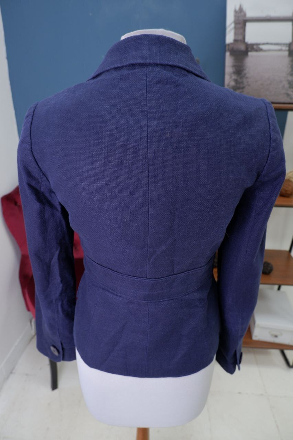 Жакет Tm Lewin синий 40 размер