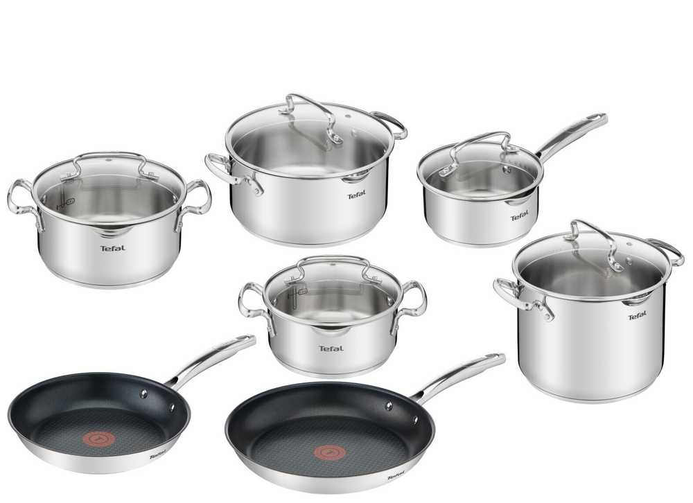 Набор посуды Tefal Duetto+ 12 предметов G718SC55