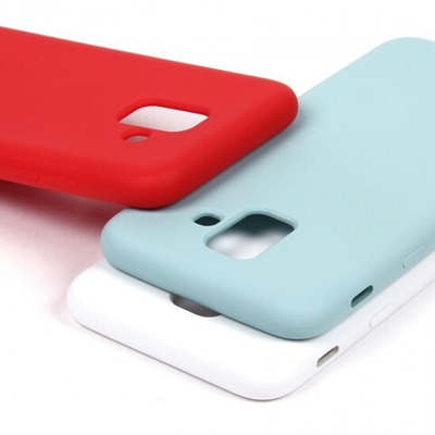 Панель Soft Touch для Samsung Galaxy A6 (2018), 007002 Розовый песок