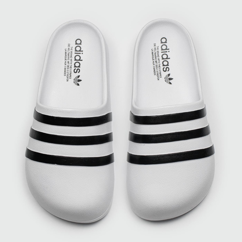 Шлёпки Adidas AdiFOM Slide White Black