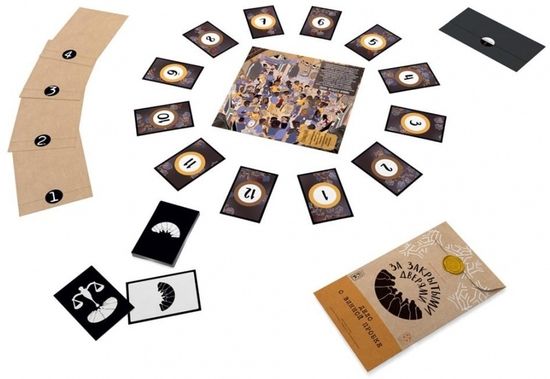 Настольная игра За закрытыми дверями. Дело о винной пробке