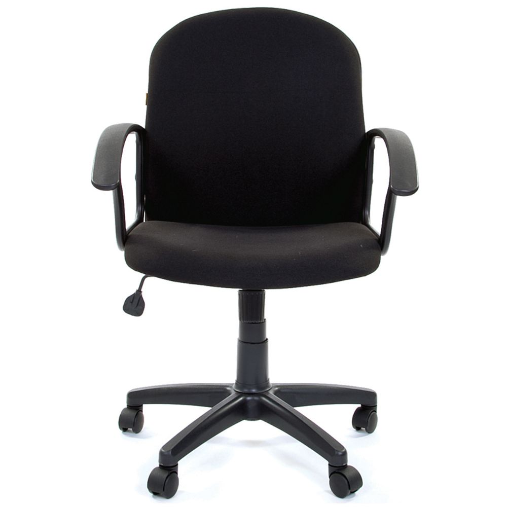 Кресло оператора Chairman 681 PL, ткань черная, механизм качания