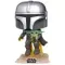 Funko Pop! Star Wars: The Mandalorian- Mando Flying w/Jet