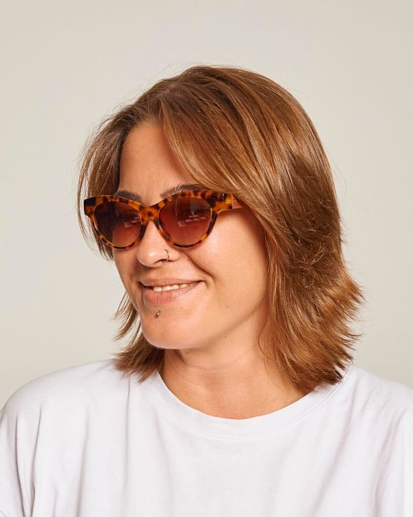 Очки солнцезащитные Spunky COCO 6 Tortoise. gradient brown - фото 2