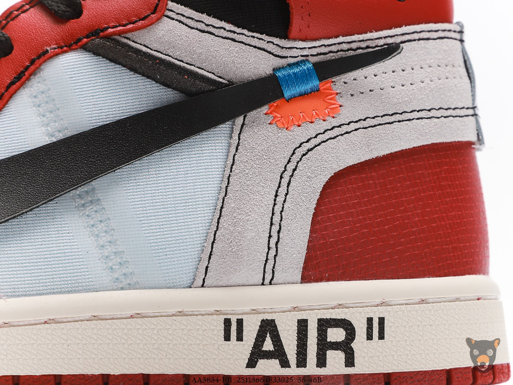 Кроссовки Off-White x Nike Air Jordan 1 Retro High OG "The Ten: Chicago"