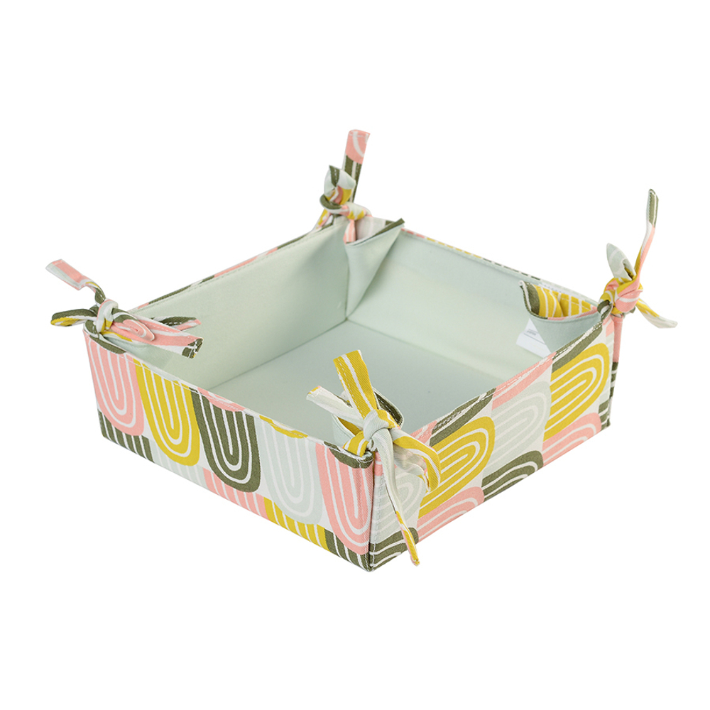 Корзинка для хлеба 35х35см Tkano Wild Passion Arch мятная