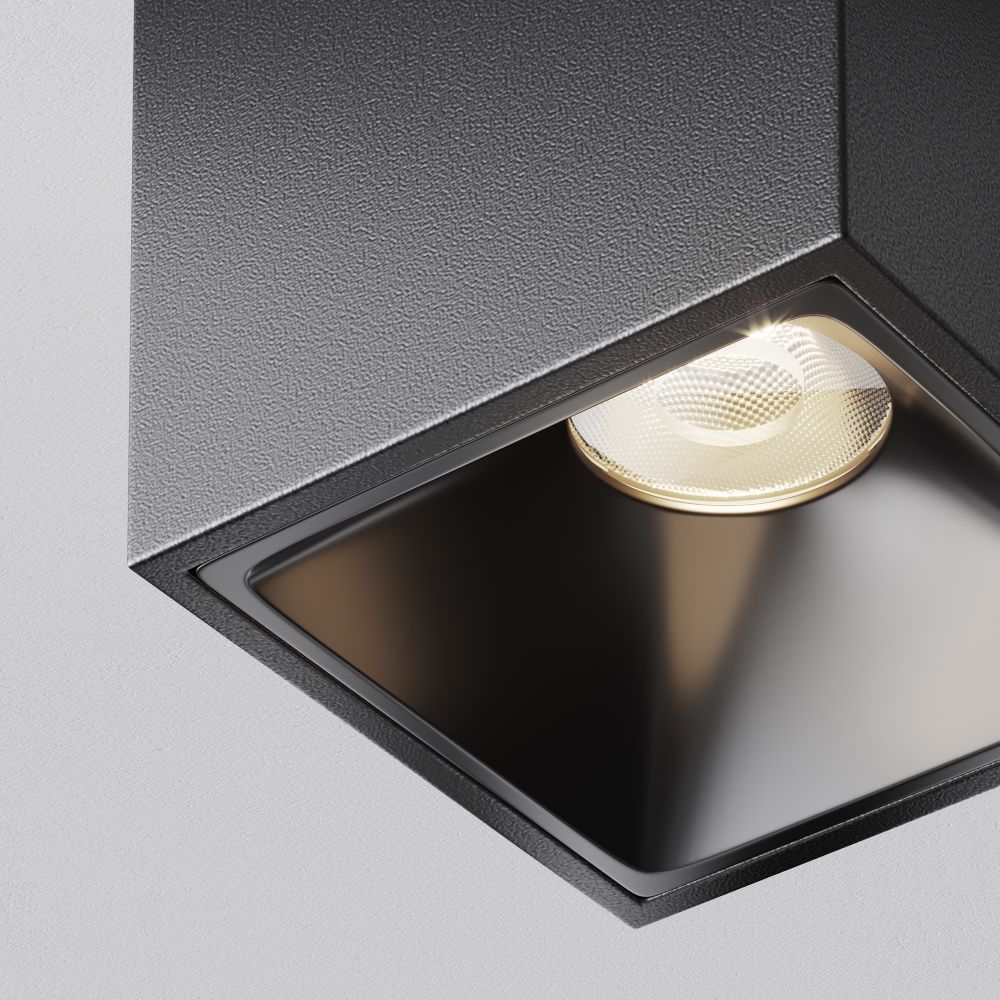 Светильник потолочный светодиодный Maytoni   C065CL-8W4K-SQ-B