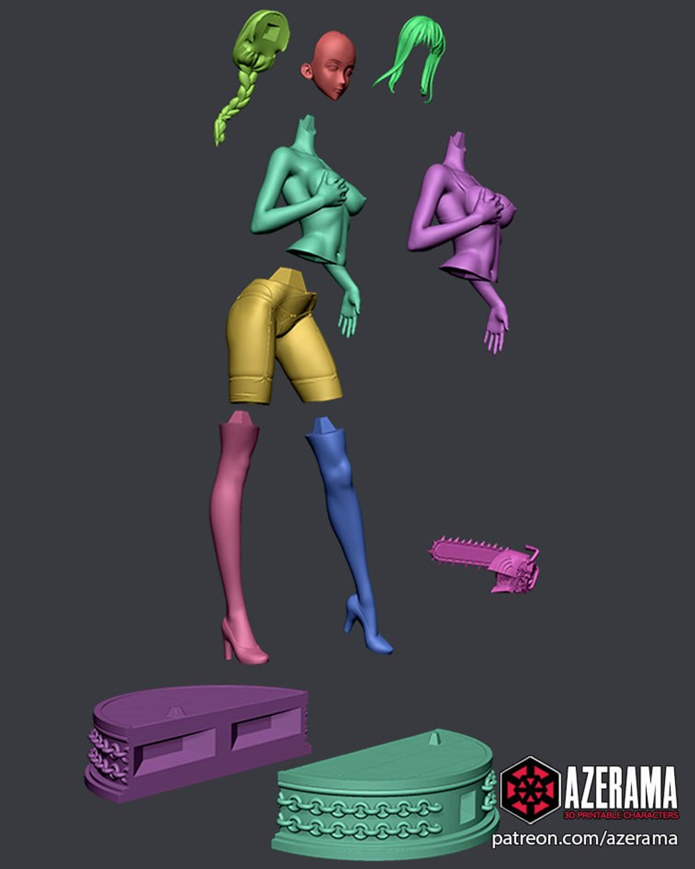 Макима Человек-бензопила Фигурка Makima Chainsaw Man