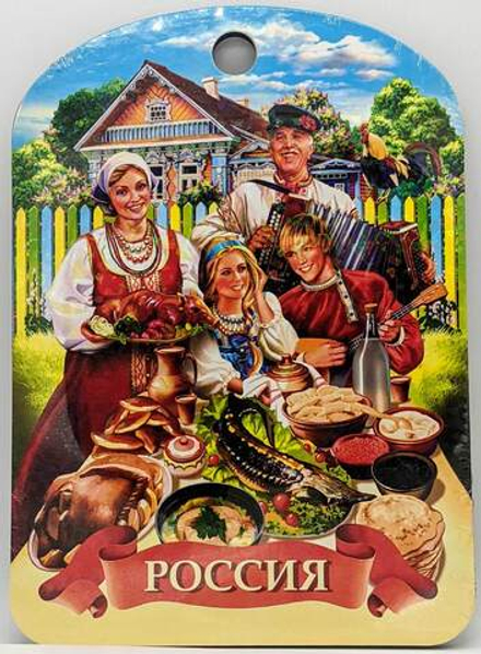 Доска разделочная "Россия"
