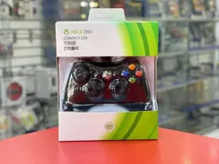 Проводной Геймпад/Джойстик для XBOX 360, черный (Зеленая упаковка)