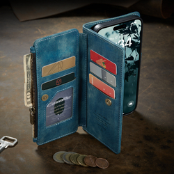 Многофункциональный чехол-кошелек CaseMe 3 in 1 Matte Wallet для iPhone 17