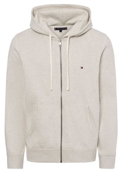 Мужская теннисная кофта Tommy Hilfiger Essential Fleece Zip Through - серый