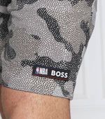шорты boss x nba slam_camo BOSS ORANGE - серый(50477471)