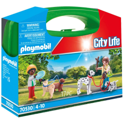 Playmobil - City Life Box Прогулка с собаками 70530 / артикул   70530  / GTIN 4008789705303