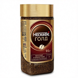 Кофе растворимый НЕСКАФЕ Голд (СБан) 95г