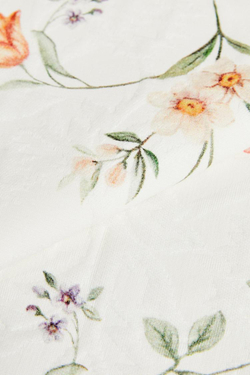 ZARA HOME ЦВЕТОЧНАЯ ЖАККАРДОВАЯ САЛФЕТКА (2 УПАКОВКИ), ЗЕЛЕНЫЙ