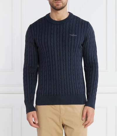 Свитер Aeronautica Militare - темно-синий(MA1407L475)