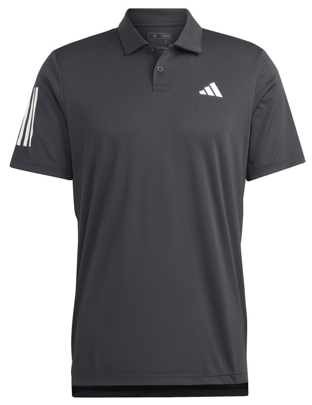 Мужское теннисное поло Adidas Club 3-Stripes Tennis Polo Shirt - black