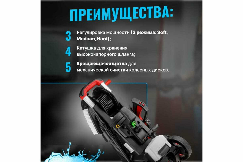 Мойка высокого давления ECO HPW1860RSD01