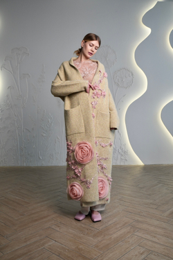 Мягкое пальто "Аромат весны"