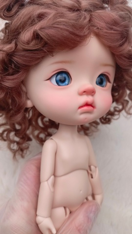 Кукла Ева + макияж 7
