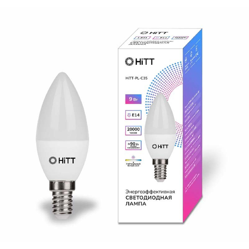 Лампа HiTT-PL-C35-9-230-E14-4000