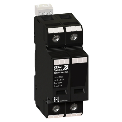 Ограничитель импульсных перенапряжений (УЗИП) OptiDin OMu-I-N-260/50 КЭАЗ