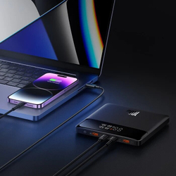 Внешний аккумулятор Baseus H1 Fast Charging Power Bank with Digital Display 20000mAh 100W, Чёрный (P10021604123-00)