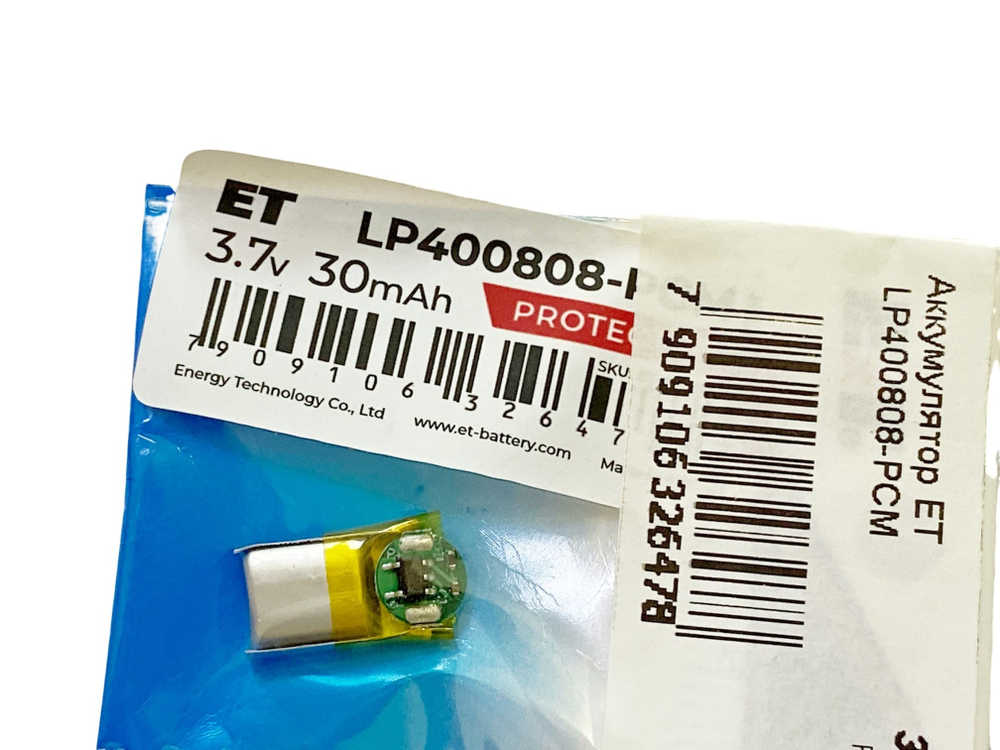 Аккумулятор ET LP400808-PCM