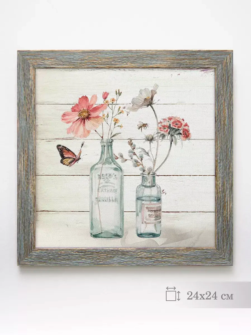 Картина на стену интерьерная на холсте 24*24 см