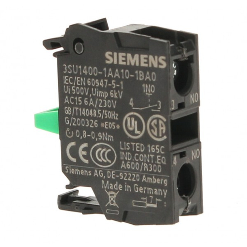 Контактный модуль Siemens 3SU1400-1AA10-1BA0