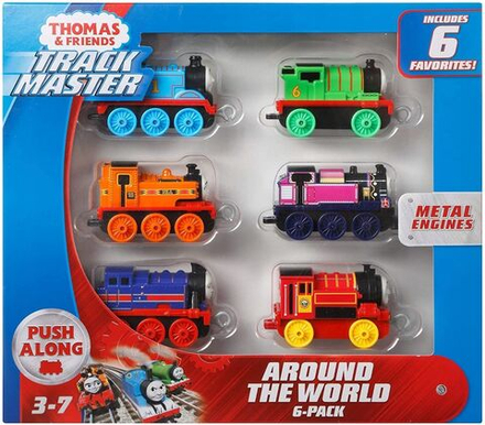 Набор локомотивов Fisher Price Томас и его друзья 6 паровозов GKW16