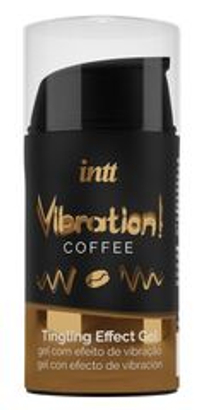 Жидкий интимный гель с эффектом вибрации Vibration! Coffee - 15 мл.