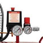 Компрессор воздушный ременный привод КР2500/80, 2,5 кВт, 80 литров, 420 л/мин МТХ