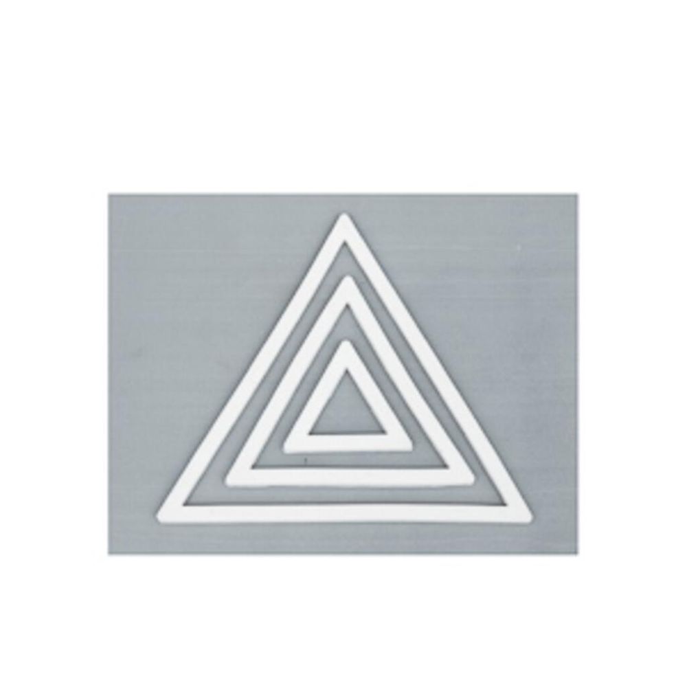 Рамка кондитерская "Треугольник", 3 шт силикон P.L. Proff Cuisine