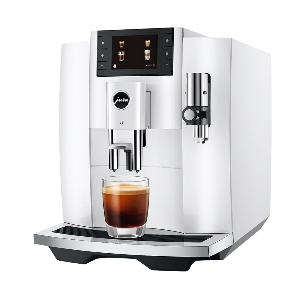 Автоматическая кофемашина Jura E8 Piano White 15585