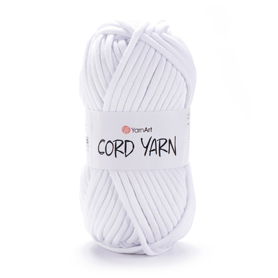 Пряжа YarnArt Cord yarn, Белый