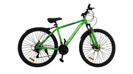 Велосипед Bike Dragon 29" 21скор (стальная рама,SunRun, диск. тормоз) BD-2-29-2 зеленый