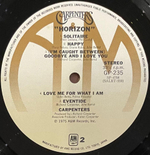 Carpenters - Horizon (Япония 1975г.)