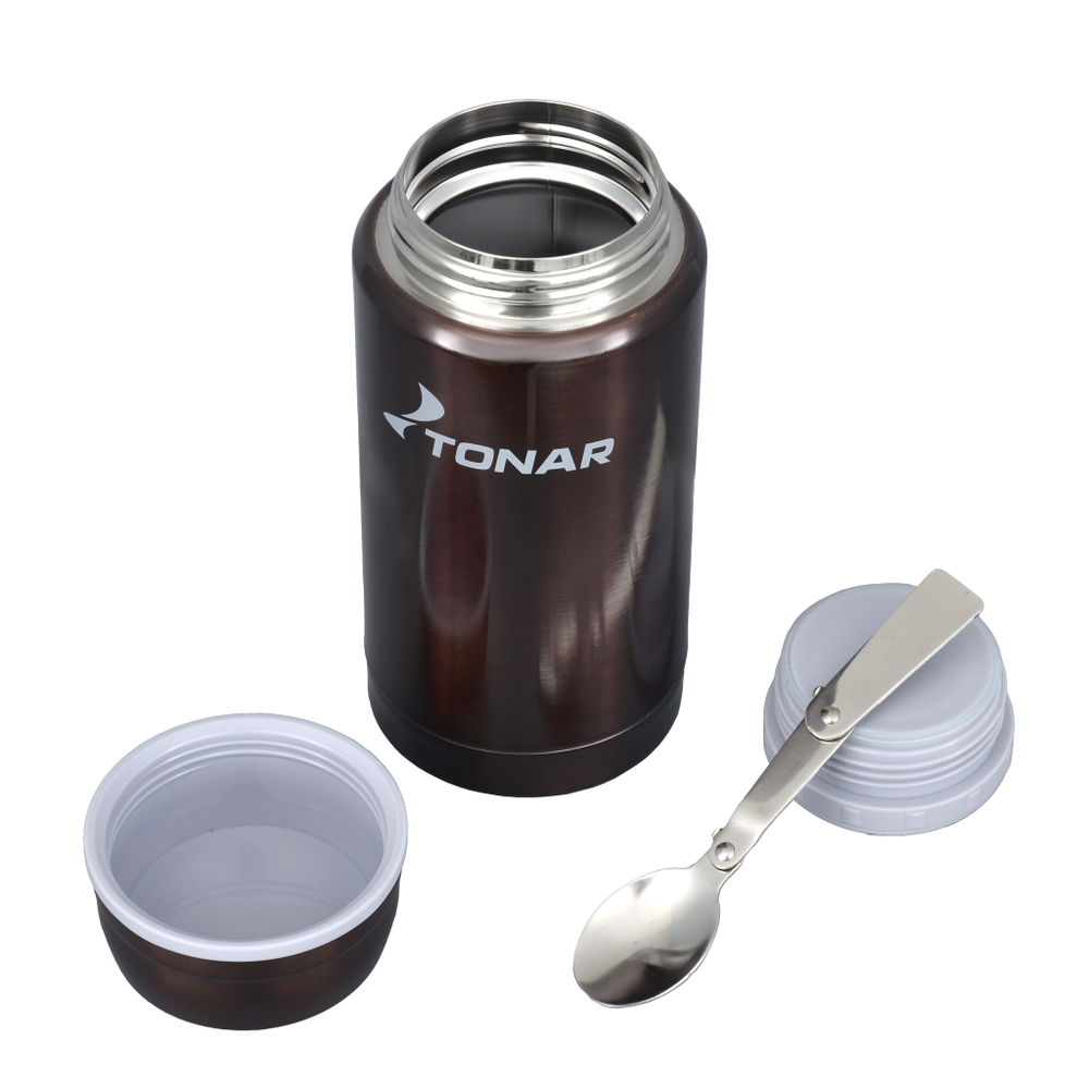 Термос Тонар 500ML с ложкой, широкое горло